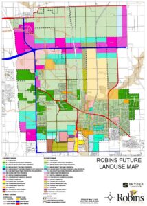 Robins Future Land Use Map