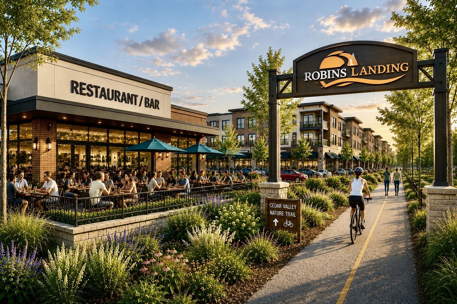 Robins Landing vision rendering