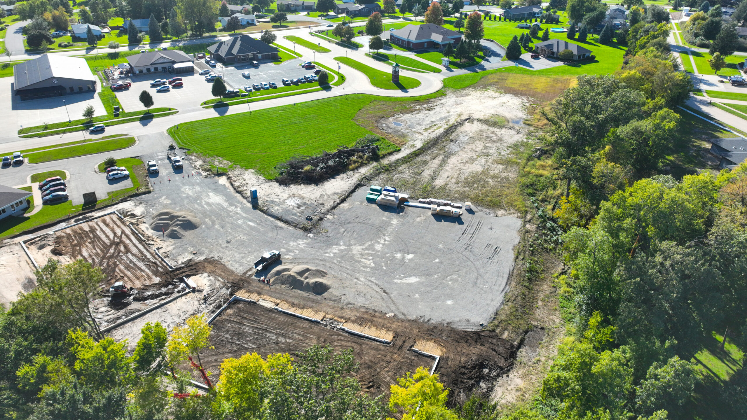 Robins Square construction progress